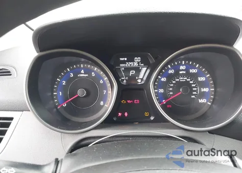 2011 Hyundai Elantra Gls z USA, uszkodzony, nr VIN 5NPDH4AE6BH028340